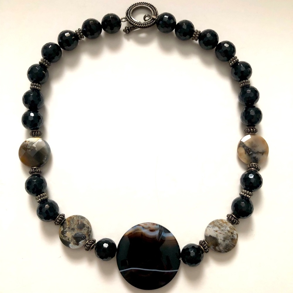 Beautiful multi beaded necklace